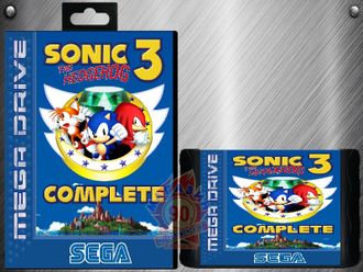 Sonic 3, complete, Игра для Сега (Sega Game) MD