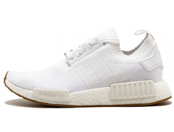 Кроссовки Adidas Nmd Primeknit белые