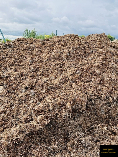 отработанный грибной субстрат