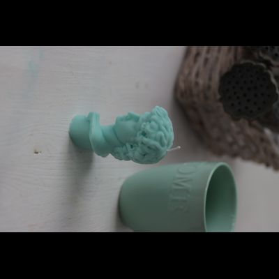 Свеча &quot;Давид&quot; Бирюза