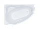Акриловая ванна Triton Изабель Правая,170х100x63 см