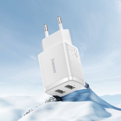 Адаптер питания Baseus Compact Charger 2U 10.5W EU