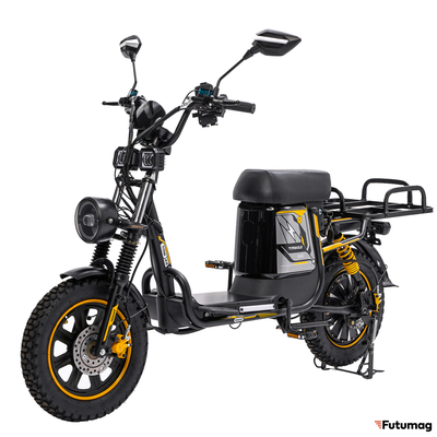 Электровелосипед Minako Titan 2.0 60V30AH желтый