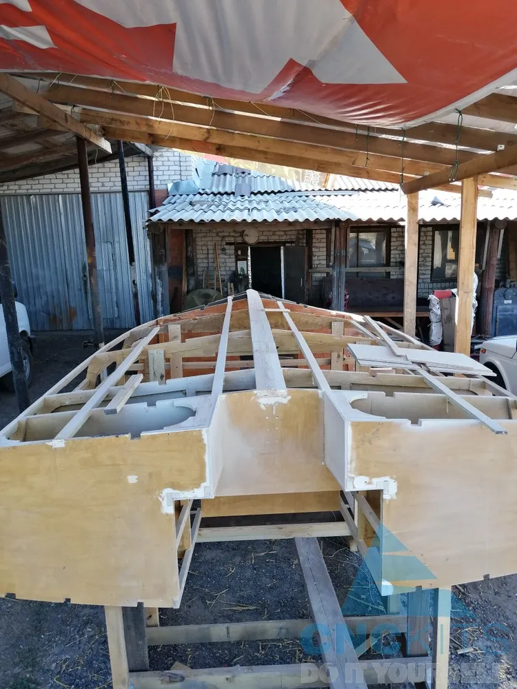 Постройка катера Краб-620 Фото 18