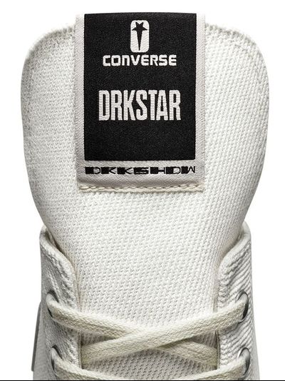 Кеды Converse x Rick Owens DRKSTAR Chuck Taylor 70 Hi белые высокие