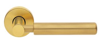 Дверные ручки Morelli Luxury &quot;CLOUD&quot; OSA/OTL Цвет - Матовое золото/золото