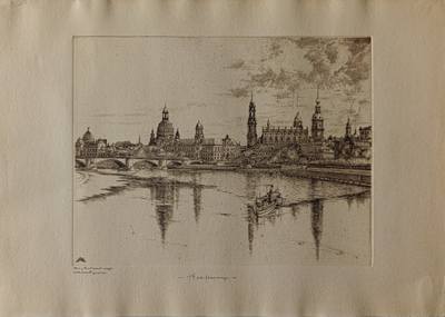 "Эстония. Таллин" линогравюра Toivo Kulles 1967 год