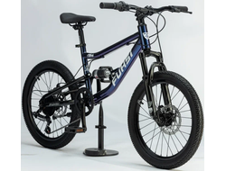 Велосипед FU606/ 7скоростей 20" синий