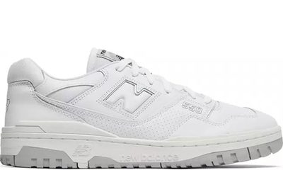 New Balance 550 All White