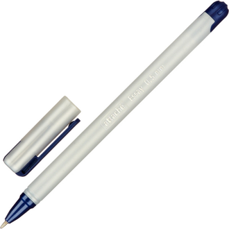 Ручка шариковая Attache Essay, 0,5мм, синий стержень, белый корпус