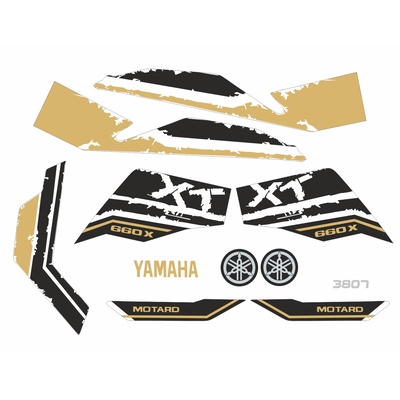 Наклейки на YAMAHA XT660X #3807