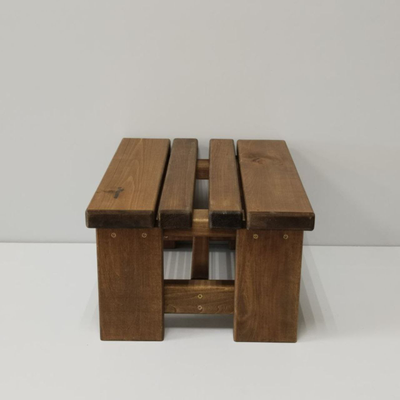 Табурет "НАДЕЖНЫЙ" тонированный (ВЕНГЕ), с покрытием