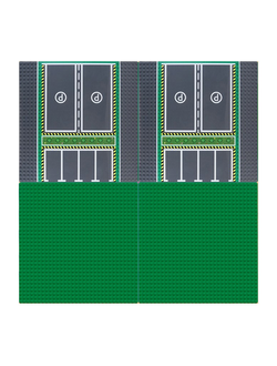 ИГРОВОЕ ПОЛЕ -16 ДЛЯ СТОЛА ЛЕГО-32 И 33 (500Х500ММ)