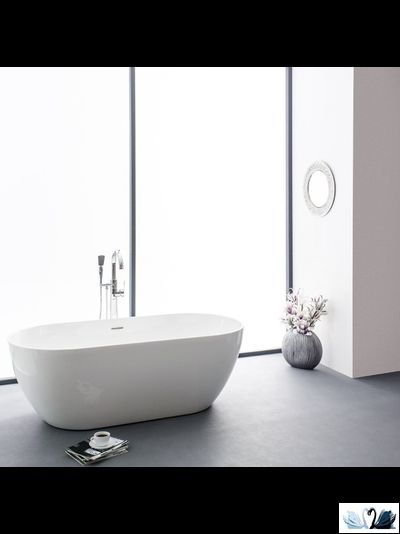Ванна отдельностоящая Aquatek Афина 170x78 AQ-44778, акриловая, овальной формы