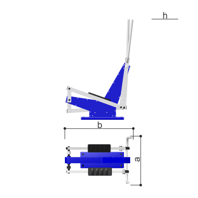 Уличный тренажер «Эллиптический» Romana 207.50.05