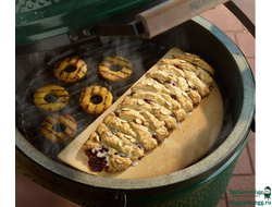 BIG GREEN EGG КЕРАМИЧЕСКИЙ ПОЛУКРУГЛЫЙ КАМЕНЬ ДЛЯ ГРИЛЯ XL