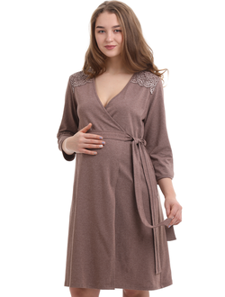 Халат ФЭСТ 08302 коричневый