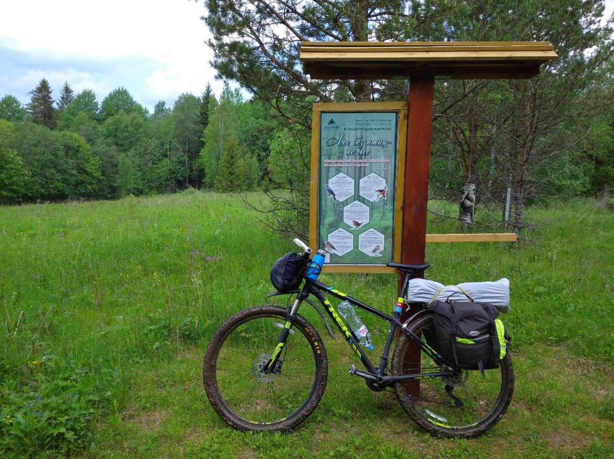 Группа велопохода "от Валдая до Селигера"