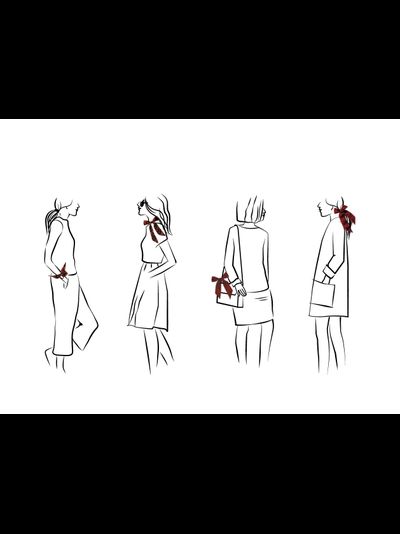 Шарф шелковый ZHUKI Collection