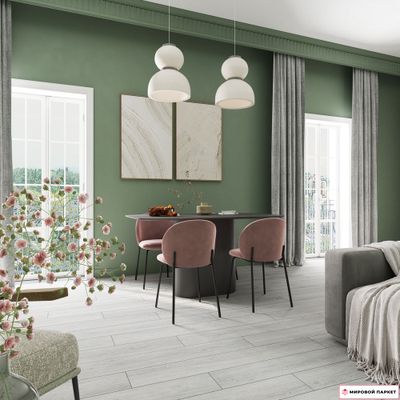 Ламинат Eversense Classic Дуб Виктория серый EL1053 34 класс толщина 8 мм с фаской 1.9948 м2