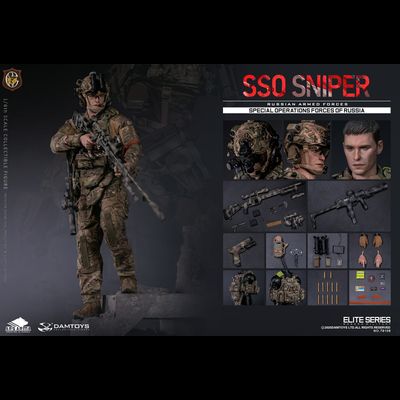 ПРЕДЗАКАЗ - Снайпер Сил Специальных Операций (ССО РФ) - Коллекционная ФИГУРКА 1/6 SPECIAL OPERATIONS FORCES OF RUSSIA (SSO) SNIPER (78108) - DAMTOYS х ARS ARMA?ЦЕНА: 33500 РУБ.?