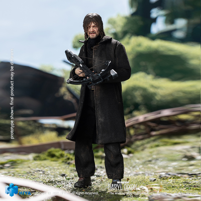 Дэрил Диксон (Норман Ридус, The Walking Dead: Daryl Dixon) - Коллекционная фигурка 1/12 SCALE The Walking Dead Daryl Dixon (ESW0310) - HIYA