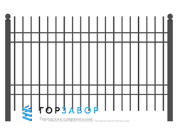 Металлический сварной забор SZ15-02 по цене завода