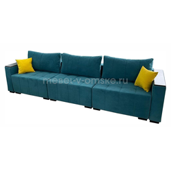 ХШ009 Диван Кристалл-4 (тик-так). Размер: 3500х1000х1050. Спальная зона: 1500*3100