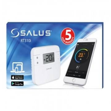 Купить комнатный интернет термостат Salus программатор Wi-Fi для газового  котла RT310i smart беспроводной недельный цена в Украине