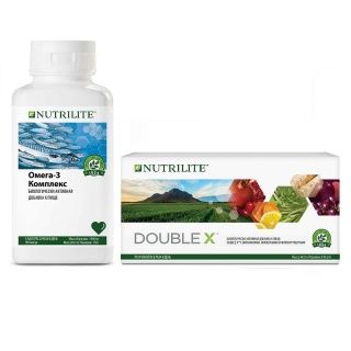 NUTRILITE™ DOUBLE X на 31 день + NUTRILITE™ Омега-3 комплекс (1 набор состоит из 2-х продуктов)