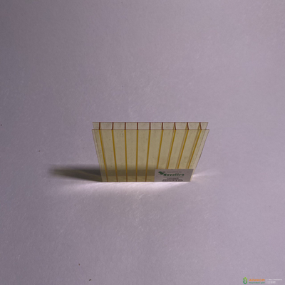 Сотовый поликарбонат "NOVATTRO" 8 мм желтый