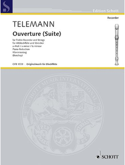 Georg Philipp Telemann Overture (Suite) in A minor TWV