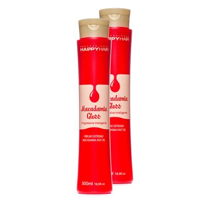 Кератин Macadamia Gloss Happy Hair (шаг 2), 1000 мл.