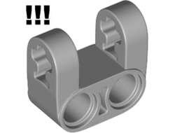 Technic, Axle and Pin Connector Perpendicular Double Split, Light Bluish Gray (41678 / 4211889)