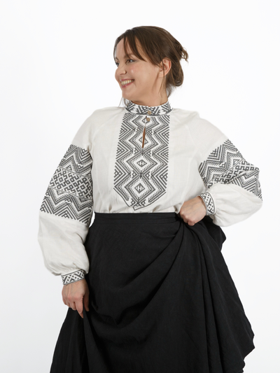 Юбка «Базовая» крапива черная