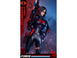 Баронесса  (G.I.Joe Series)  - Коллекционная ФИГУРКА 1/6 scale Cobrа Baroness (GD97009) - GDTOYS