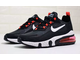 Nike Air Max 270 React Bauhaus (черные с красным)