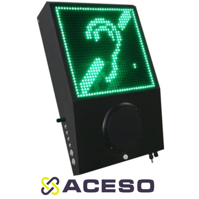 Свето-звуковой маяк "Привод-2", датчик температуры, пульт управления, активация по датчику движения