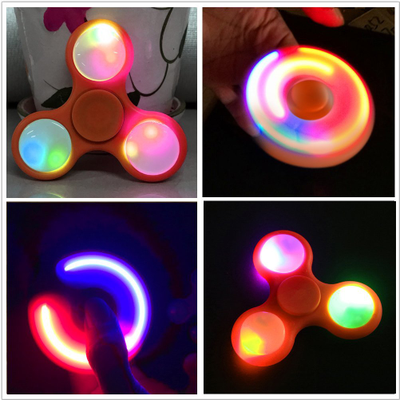 Спиннер "LED Orange" - с подсветкой