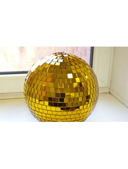 Шар золотой ЗС350-10