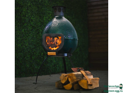 Садовый керамический камин Big Green Egg Chiminea (эксклюзивный выпуск к 50 летию, ограниченная серия)