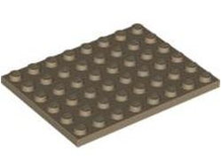Plate 6 x 8, Dark Tan (3036 / 4251796)