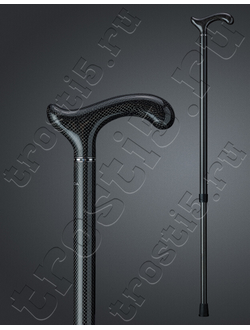 карбоновая трость 250 грамм черного цвета