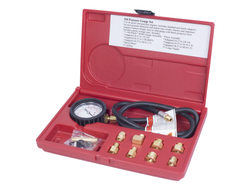 Манометр для измерения давления масла, 0-7 бар, комплект адаптеров МАСТАК 120-20020C