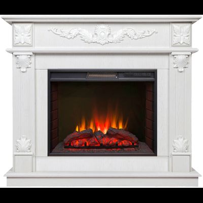 Электрокамин Флоренция WT с очагом Sparta 25.5 LED