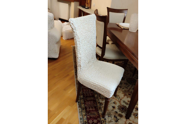 ЧЕХОЛ НА СТУЛ МИКРОФИБРА ВАНИЛЬ