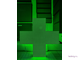 Светодиодный аптечный крест 1010*1010мм RGB Р10