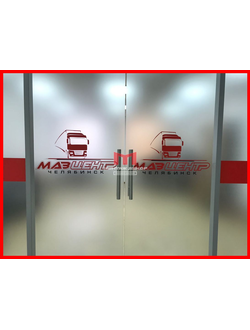 Брендирование витрин