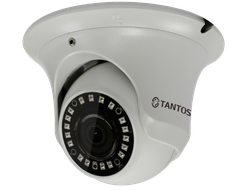 IP-Видеокамера TANTOS TSi-Ee25FP (Купольная, 2Мп)