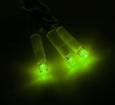 Гирлянда занавес уличная 2 х 3 м нить белая каучук IP65-M 220V